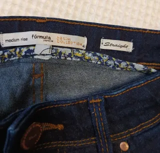 Pantalón vaquero mujer Denim Collection T 36