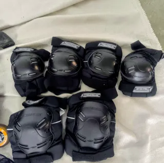 Patines en línea talla 38 + protecciones M