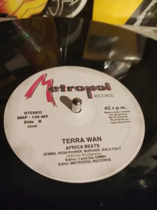 Terra Wan Hello África Maxi Single 12