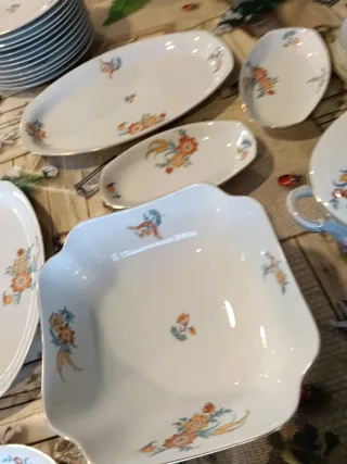 Vajilla Porcelana Alt Schönwald Bavaria