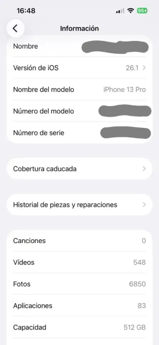 iPhone 13 Pro 512GB Dorado