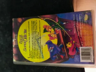 VHS Basil El Ratón Súper Detective Disney