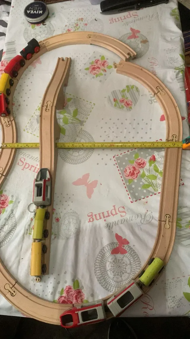 Circuito tren de madera