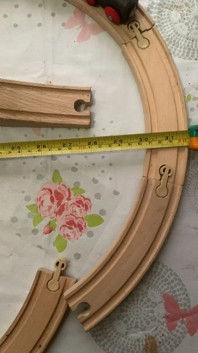 Circuito tren de madera