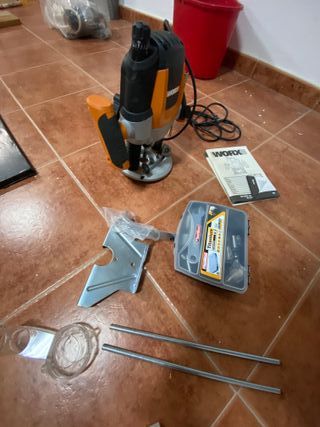 FRESADORA WORX WX15RT.2 Solo 2 Usos.