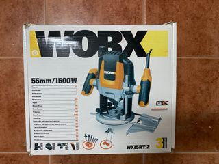 FRESADORA WORX WX15RT.2 Solo 2 Usos.
