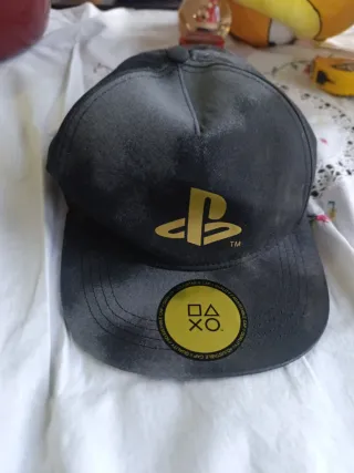 Gorra PlayStation Negra y Gris