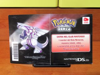 Pokemon Perla ITA Nintendo DS 3DS Completo Manuali