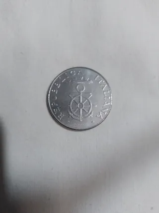 Moneta 100 Lire Accademia Navale Livorno 1981.