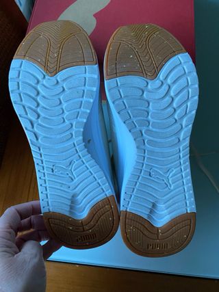 Deportivas Puma Mujer Blancas y Rosas