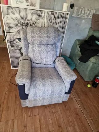 Sillón reclinable eléctrico