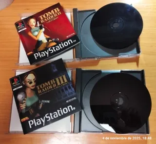 Tomb Raider II y III PS1