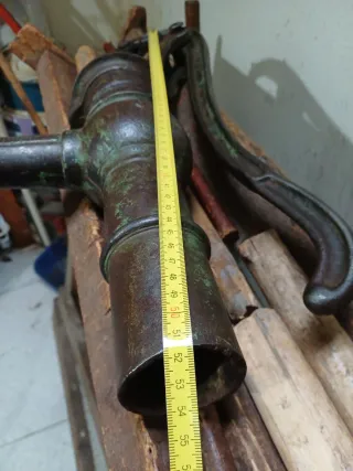 Bomba de Pozo Manual de Hierro