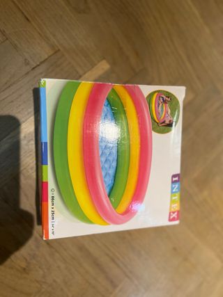 Piscina Hinchable Intex Arcoíris 86cm