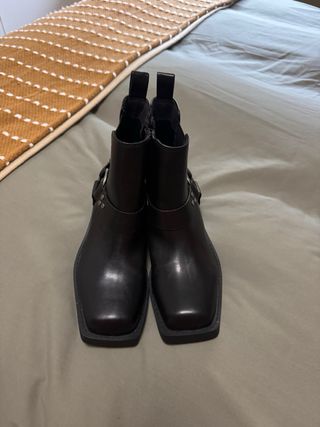 Botas Pull&Bear Talla 35 Negras