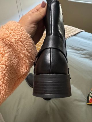 Botas Pull&Bear Talla 35 Negras