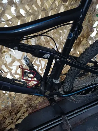 Bicicleta Montaña Rockrider Doble Suspensión
