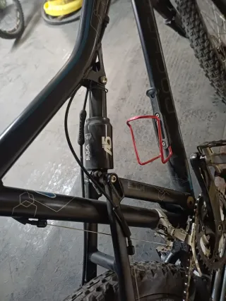 Bicicleta Montaña Rockrider Doble Suspensión