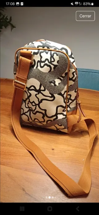 Mochila Tous Beige y Marrón