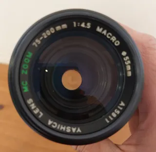 Objetivo Yashica 75-200mm MC Zoom Macro (C/Y)