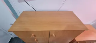 Cómoda de madera 101x131x41 cm