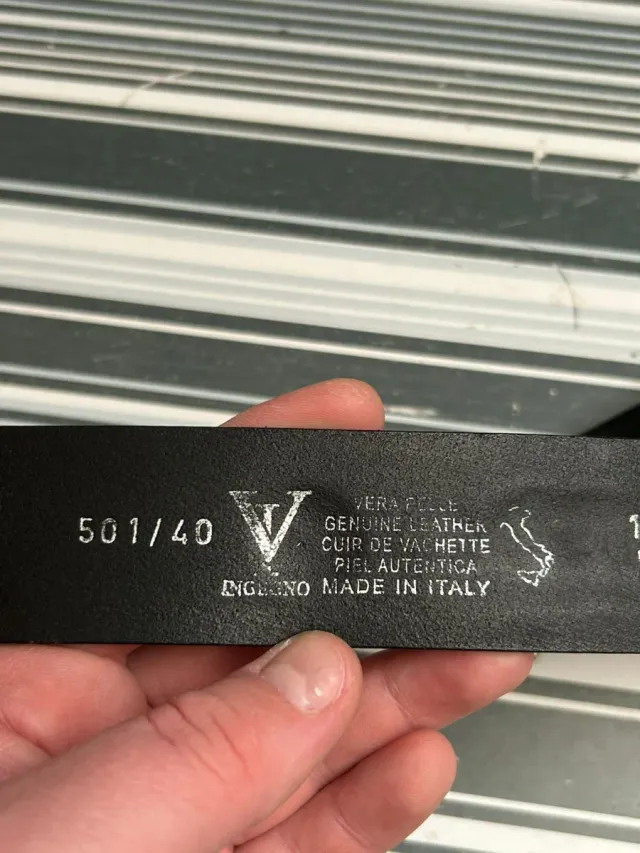 Cinturón hombre de piel S.Francisco City USA 125cm