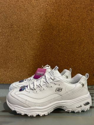 Zapatillas Skechers D'Lites Fresh Start Blancas