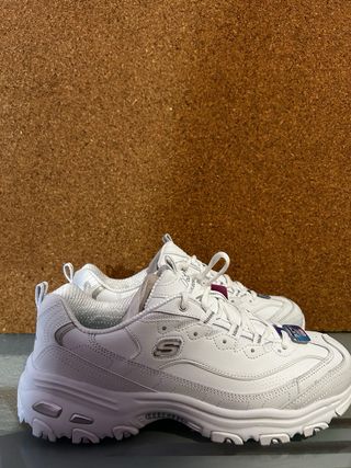 Zapatillas Skechers D'Lites Fresh Start Blancas