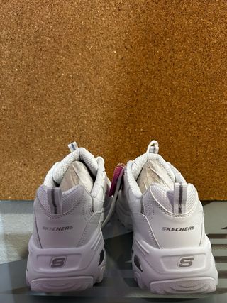 Zapatillas Skechers D'Lites Fresh Start Blancas