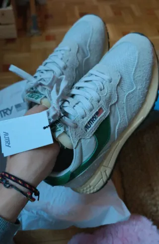 Autry Reelwind Low-Top Zapatillas Gris/ Verde