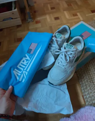 Autry Reelwind Low-Top Zapatillas Gris/ Verde