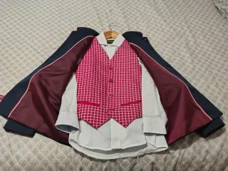 Traje comunión niño camisa blanca y chaleco