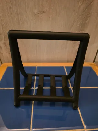 Portatovaglioli in metallo nero