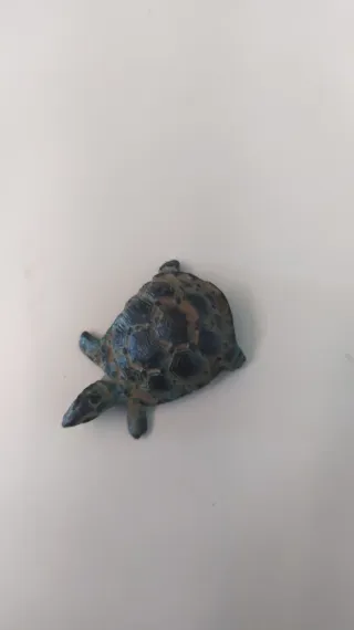 Bronzetto tartaruga vintage artigianale