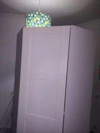 Armario esquinero blanco URGE