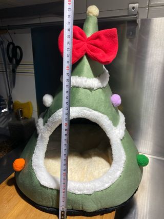 Cama Casa Árbol Navidad Gato/Perro Pequeño