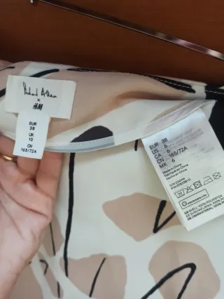 Falda H&M Richard Allan Estampada