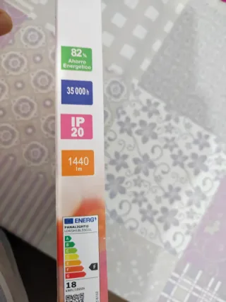 Panel LED Panalight 18W Luz Fría 5500K