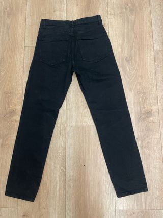 Pantalón Zara Negro Talle Alto