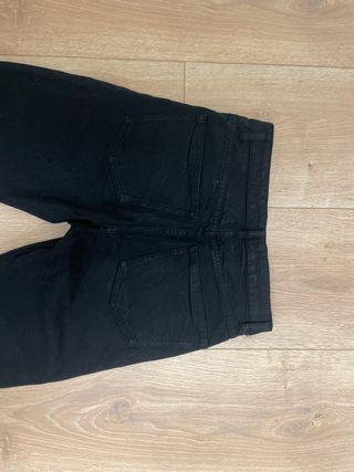 Pantalón Zara Negro Talle Alto