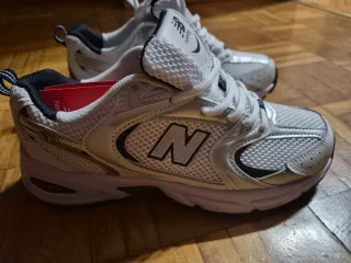 Zapatillas New Balance 530 Plata/Blanco