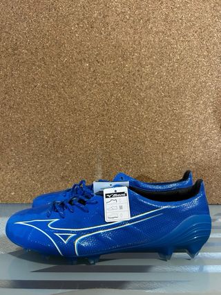 Zapatillas Fútbol Mizuno Alpha Japan FG Azul
