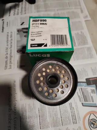 Filtro Gasoil HDF996 Lucas