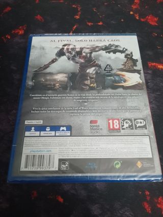 Juego PS4 God of War III Remasterizado