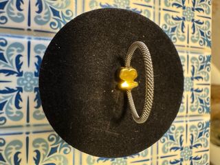 Anillo Tous Oso Oro 18kt y Acero