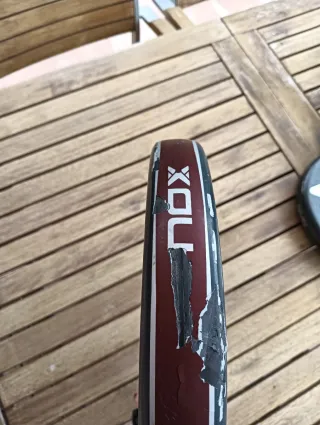 Pala Nox AT10 12K con grieta