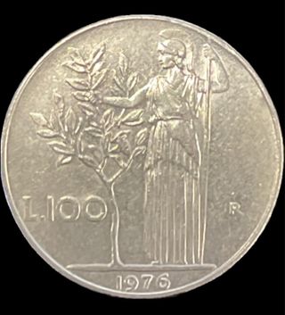 Moneda Italiana Repubblica Italiana da 100 lire