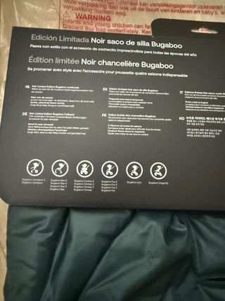 Saco Bugaboo Edición Limitada Noir