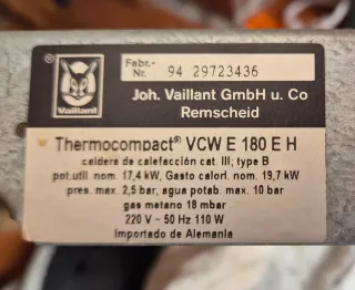 Ricambio per caldaia Vaillant