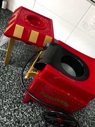 Máquina de Palomitas NK Roja y Dorada